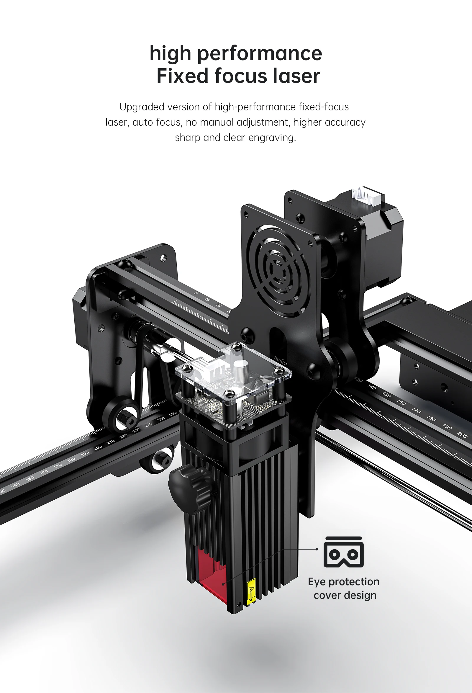 Máquina de Gravação a Laser Gravador Atomstack Corte Madeira Metal Couro Acrílico Cnc Roteador Impressora Escultura Cortador Desktop 40w a5 M40 11 High Quality Computador e Escritório