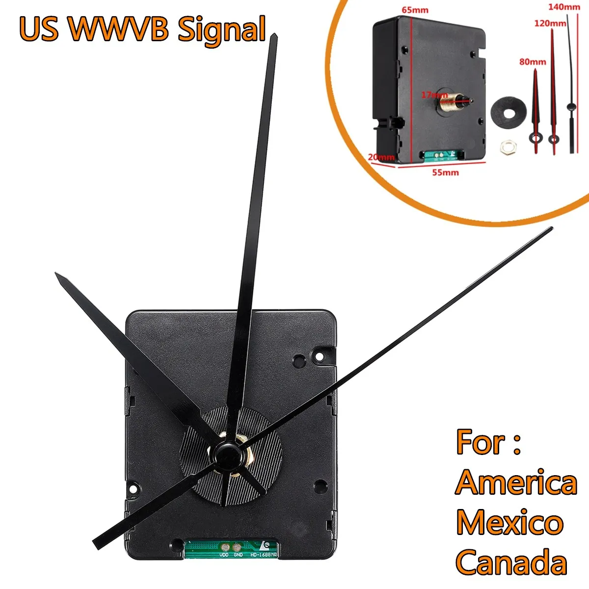Atomic WWVB радиоуправляемые часы DIY набор для Америки Мексики Канады