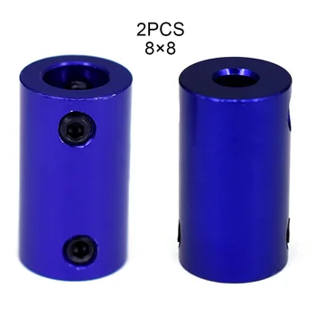 

2Pcs Aluminium Alloy Coupling Blue Flexible Shaft Coupler Stepper Motor Connector For 3D Printer Parts