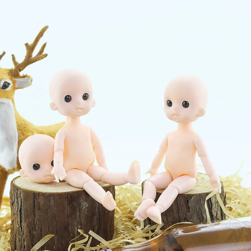 Bjd Кукла 16 см шарнирная Детская 13 суставов BJD Сделай Сам макияж Детские Куклы