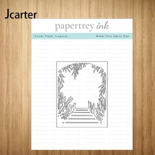New Arrival Metal Cutting Dies Rectangle Bridge Stairs Trees Craft Handmade Knife Mould Blade Punch Stencils Dies Cut Scrapbook