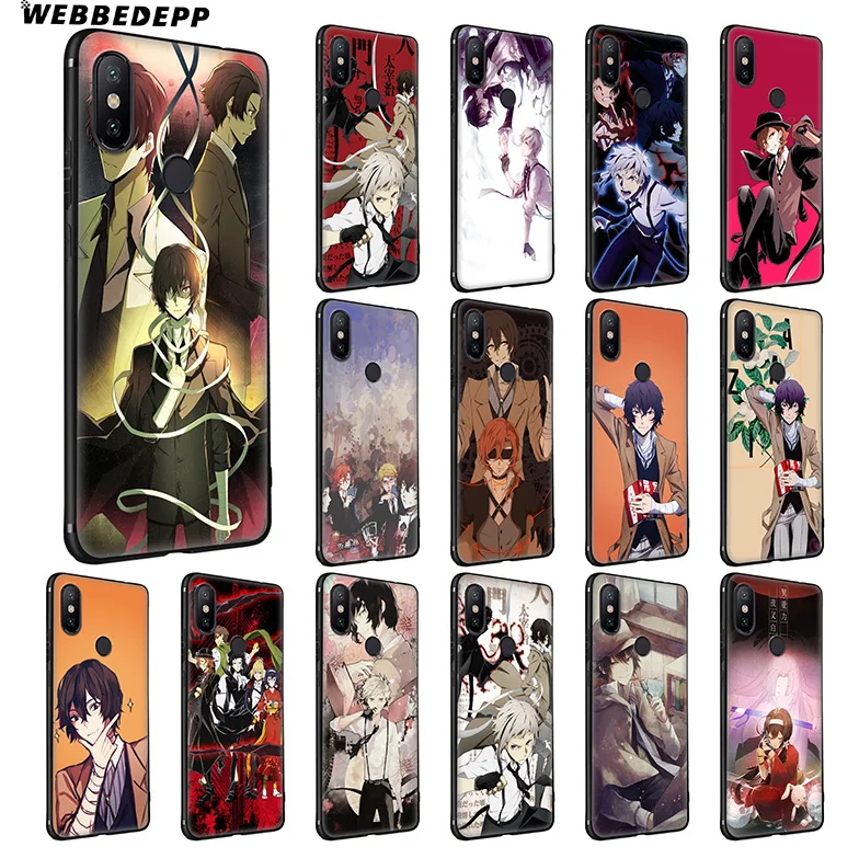 Bungou Stray Dogs Soft Silicone Case for Xiaomi Redmi Note 7 6 6A 5 4 4X 4A S2 Plus Pro Lite Go |
