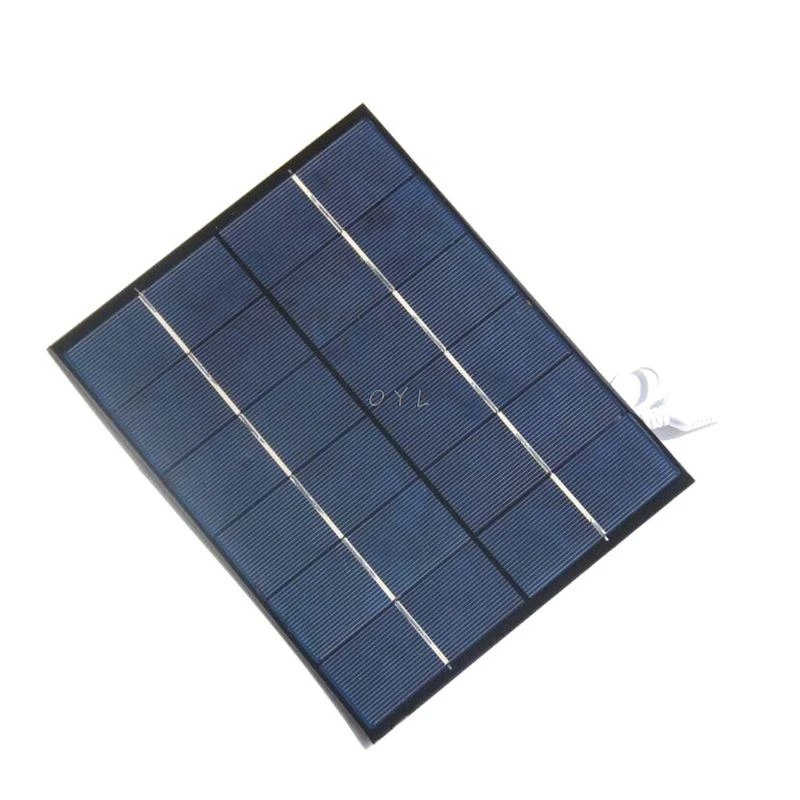 Solar Panel Powered / USB Charging Iron Fan 8" Cooling Air Fans For Outdoor Traveling Fishing Home Office BLACK Whosale&Dropship