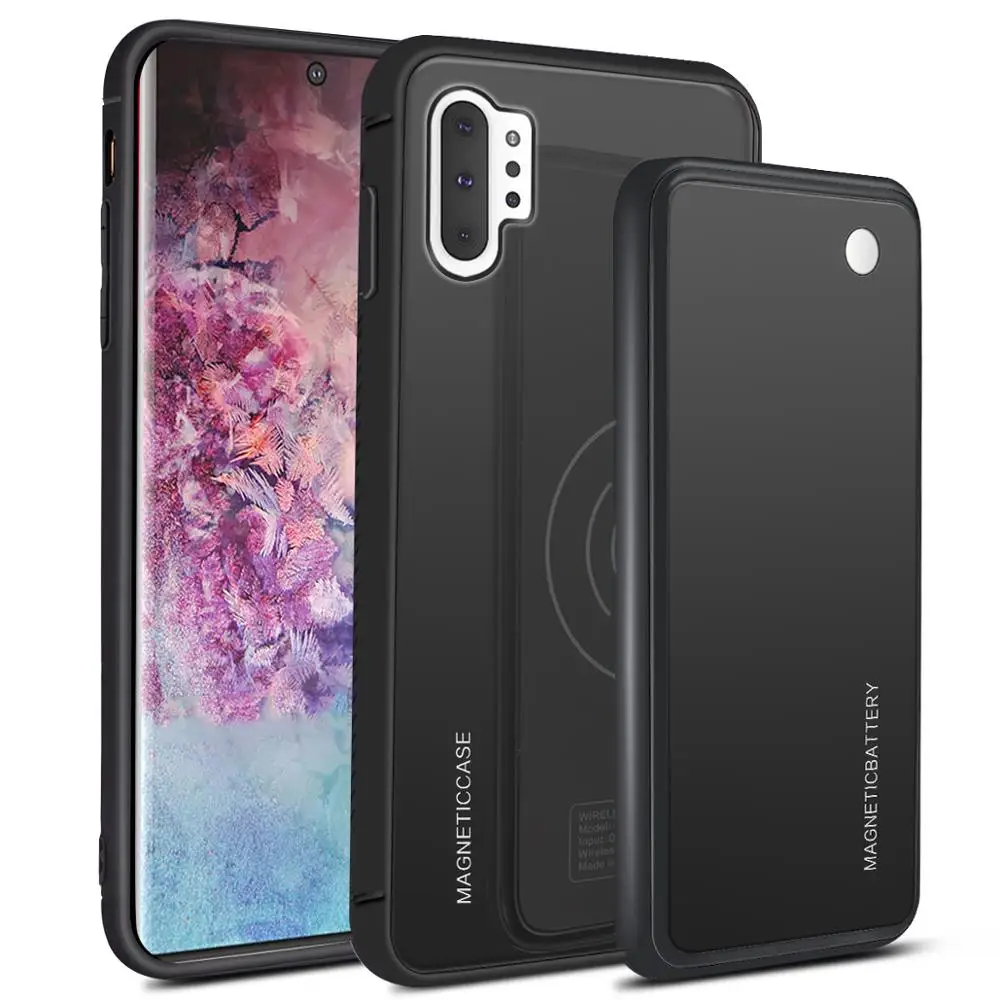 

2019 Battery Charger Case For Samsung Note 10 Plus Note 10 5000mAh Extended Battery PowerBank Charging Cover