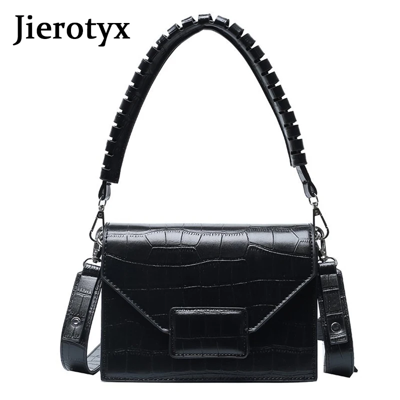 

JIEROTYX Classic Luxury Women Crossbody Bags Trendy Bags 2020 Plaid Bandouliere Female Undefined Bags Rivet Mahjong Bag Sac