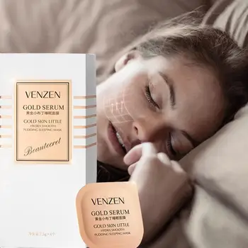 

6pcs/set Honey Mask Little Pudding Sleeping Mask Moisturizing Refreshing Oil Control Mask