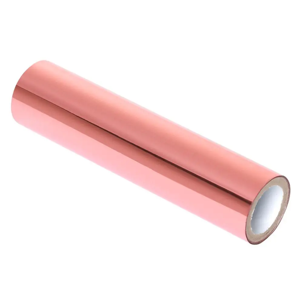 Rose Gold 5 м смешанные цвета термоактивированная фольга бумага DIY ремесло горячего тиснения Фольга теплопередачи Скрапбукинг - Цвет: Rose Gold