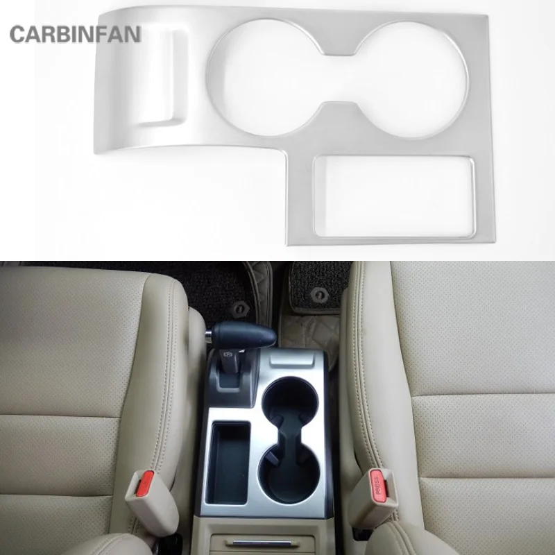 

Gear water cup panel transmission shift panel decoration cover trim Sticker Fit For Honda CRV CR-V 3rd 2007-2011 C1359