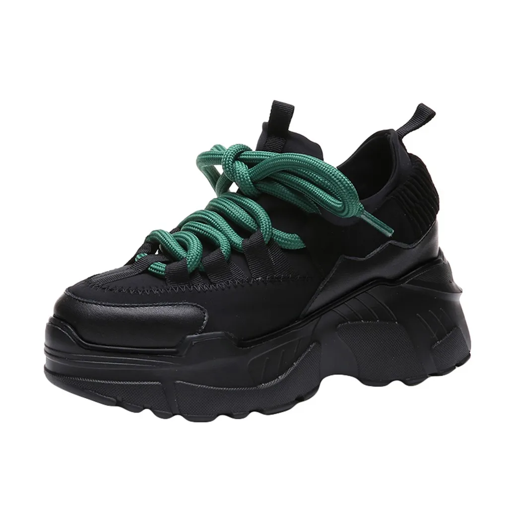 Обувь для бега; Модные женские разноцветные кроссовки; спортивные туфли на платформе; дышащая классная обувь; обувь balenciaca; W30726