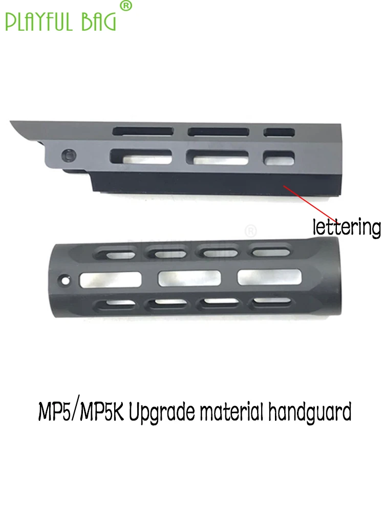 

Outdoor sports water bullet gun MP5 MP5K upgrade material handguard toy swordfish attack head Gorky HQ small gray OD86