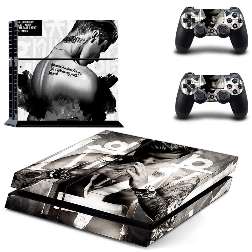 PS4 наклейки виниловые кожа PS 4 стикер Play station 4 Наклейки Обложка Pegatinas Adesivos для playstation 4 консоли и 2 контроллера