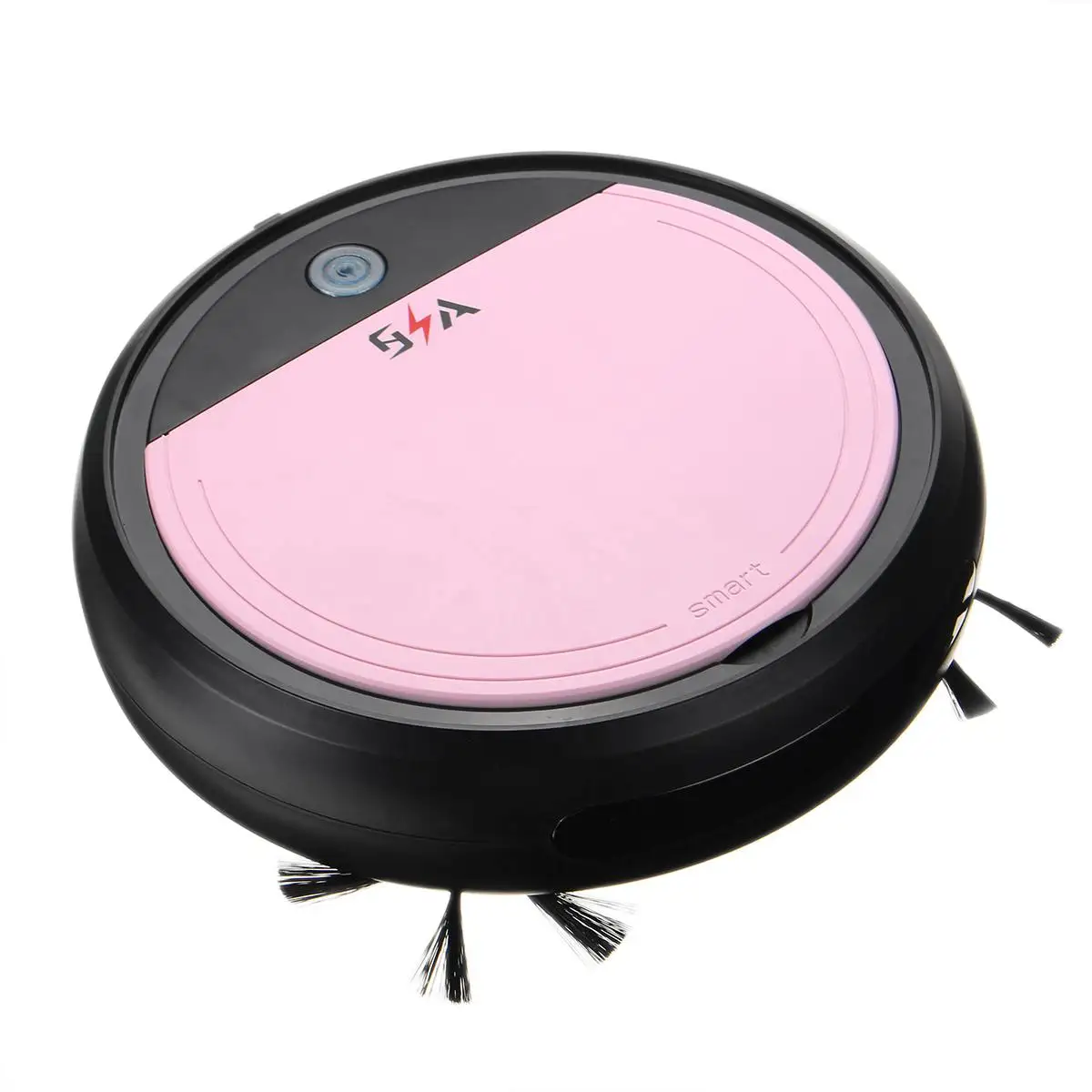 Black pink 4 в 1 3200pa умный робот USB Перезаряжаемый автоматический умный подметальный робот УФ стерилизатор сильный всасывающий уборочный пылесос - Цвет: Black pink