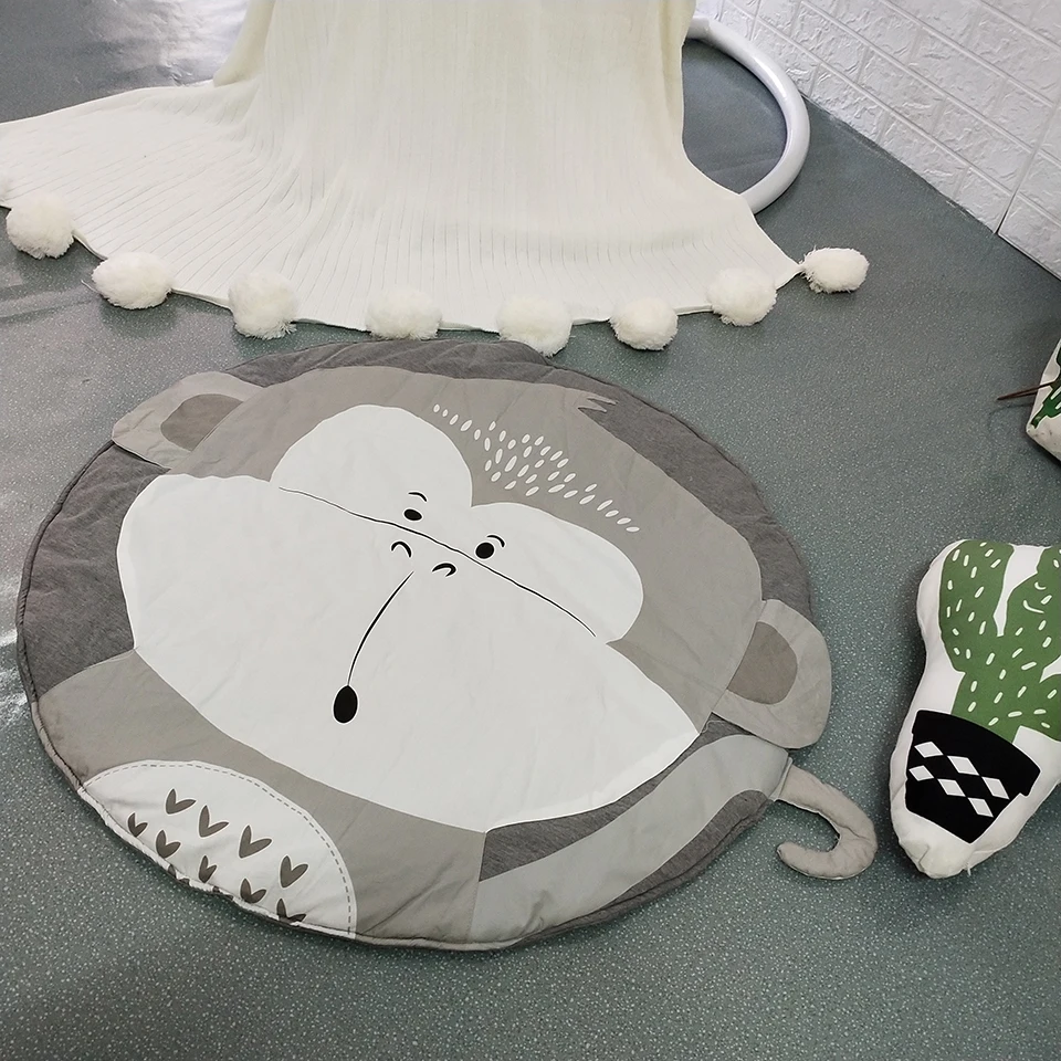 Модный дизайн детские игровые коврики детский коврик для ползания постельные