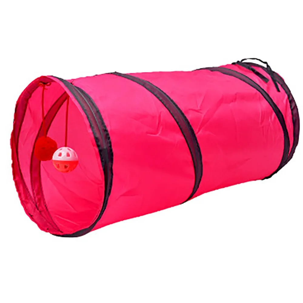 Практичная кошачья туннельная игрушка для домашних животных, складная игрушка для игр в помещении и на открытом воздухе, игрушки для щенков Китти, головоломка, упражнения, скрытие, тренировка и р