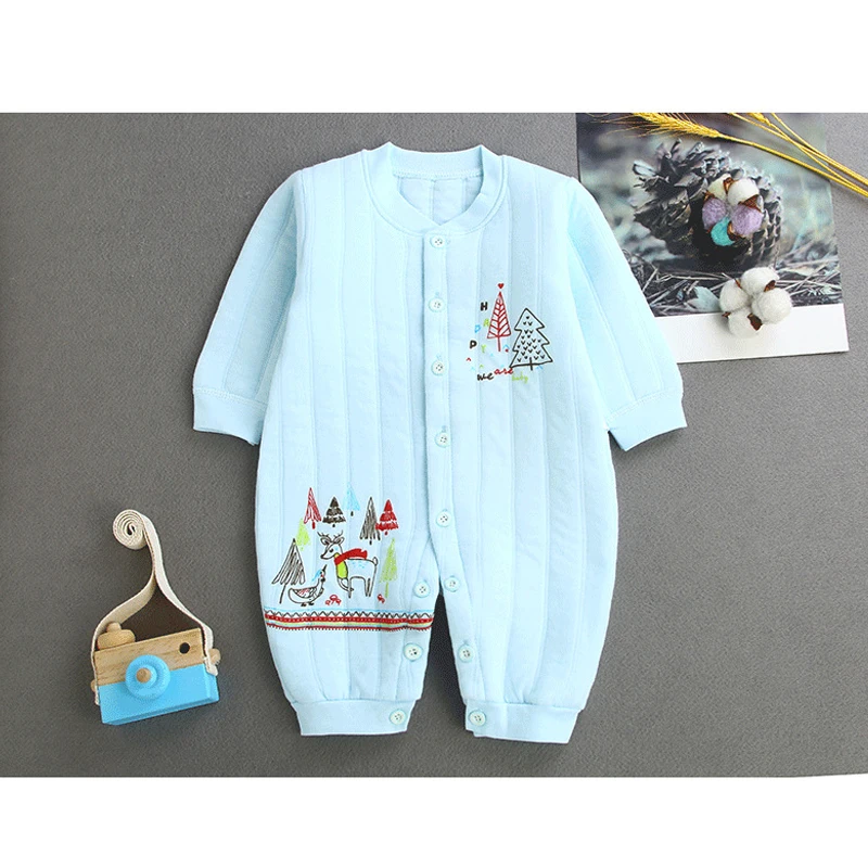 

Baby Clothing 6-12M Romper Pajamas Long sleeve Baby Boys Girls Cotton Spring Autumn Overall Baby Boutique Clothes Out New