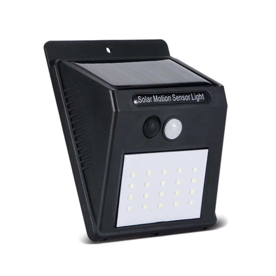 Односторонняя доска Солнечный настенный светильник 20 огней мульти-пакет открытый свет управления люди фонарик для прогулок ноги 1200ма литиевая батарея