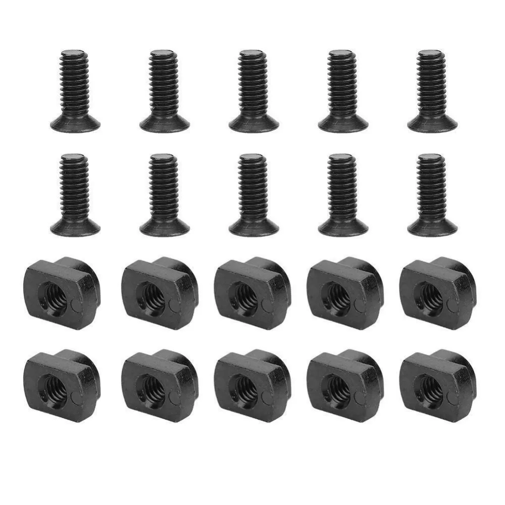 Airsoft AR 15 Accessories tactical 10pcs Universal M-Lok Handguard system Rail Screws and Nuts for hunting страйкбол снаряжение (7)