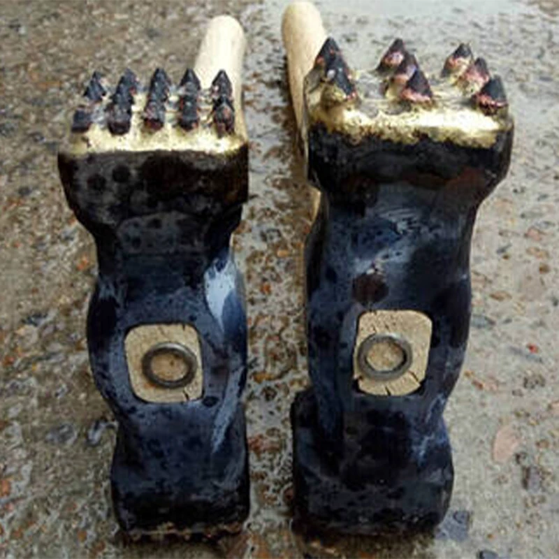 Alloy Hammer size 25x25  16x16  9x16 button sledge hammer with wood handle chipping bit for stone, cement concrete (1)