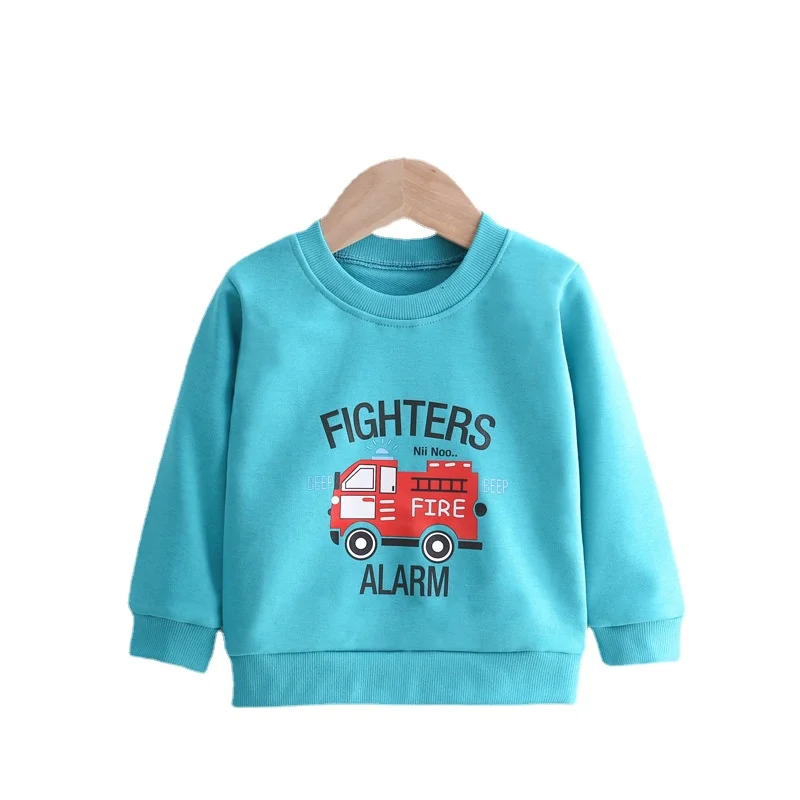 Sudaderas de moda para niños pequeños, jersey liso algodón puro 2021 sudadera de dibujos animados para niños de 6 a 7 100%|Sudaderas con capucha y sudaderas| - AliExpress