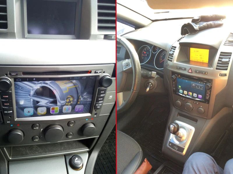 SMARTECH 2 Din Android автомобильный Радио DVD GPS навигация для Opel Astra H G Antara VECTRA ZAFIRA Vauxhall CAN BUS