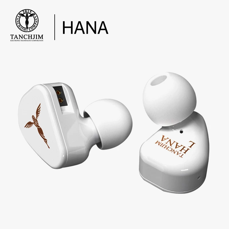 TANCHJIM HANA Earphone Dynamic Driver Audiophile In Ear Earphones Earbuds 2Pin 0 78mm HiFi In ear Earphone