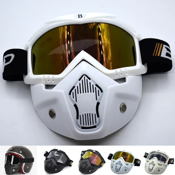 

Universal Motorcycle Goggles Filter Mask Separable Mask Helmet for ktm 65 XC 85 XC 144 SX 505 SX-F 400 EXC-G Ra