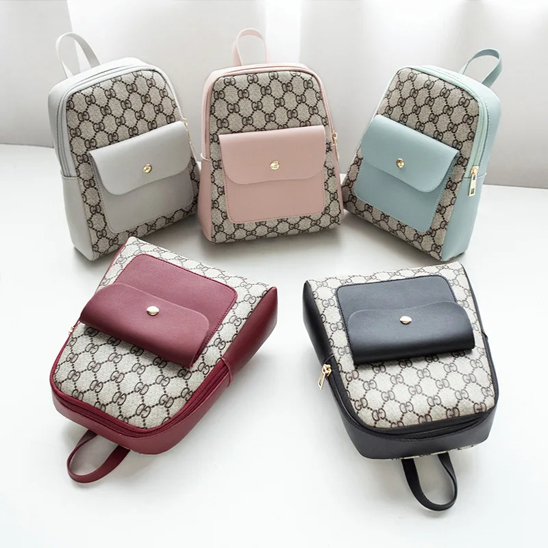 

New Style Korean-style College Style Backpack Outdoor Casual Small Backpack Students 2019 Backpack