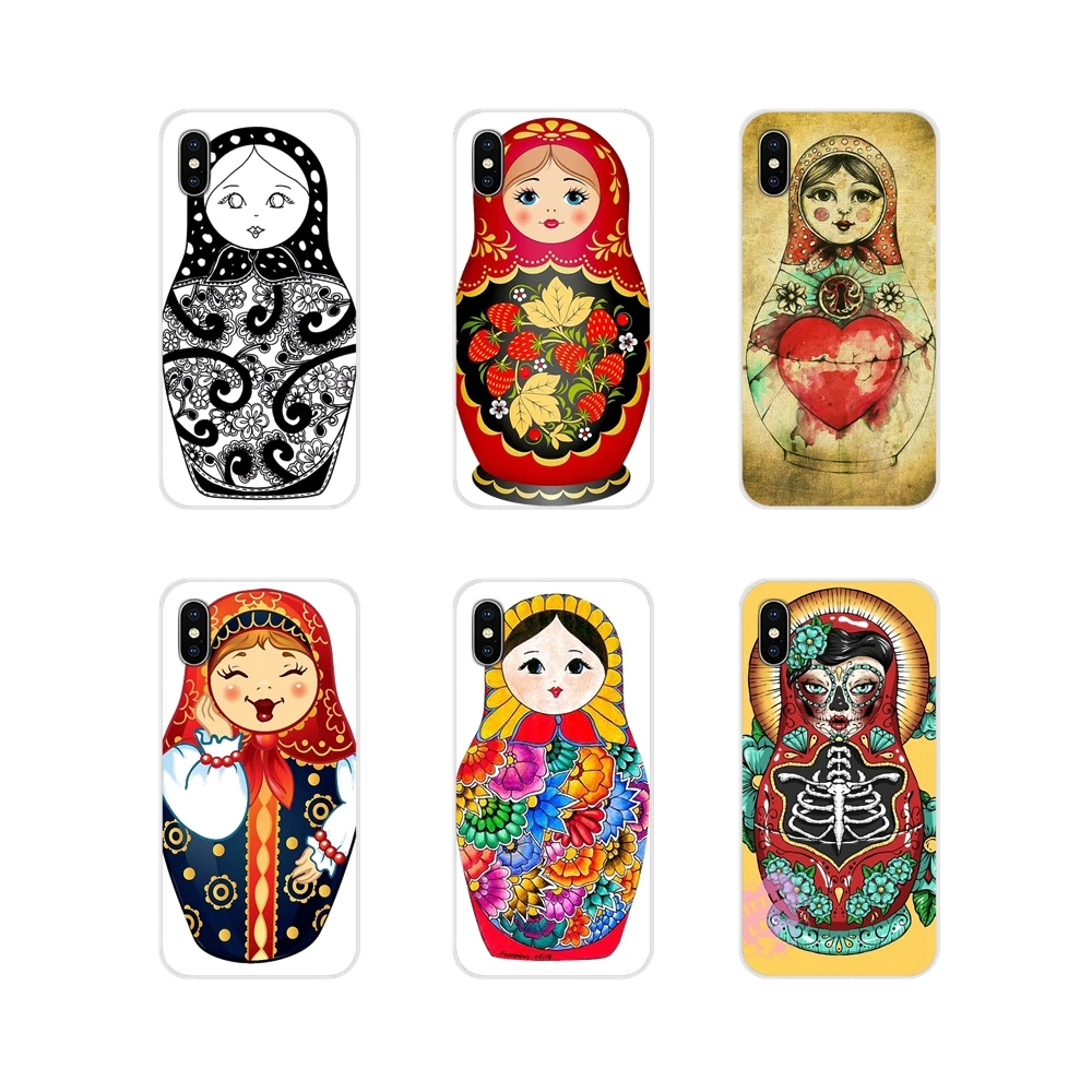 Accessories Phone Cases Covers Rus matryoshka For Apple iPhone X XR XS 11 12Pro MAX 4S 5S 5C SE 2020 6S 7 8 Plus ipod 5 6 | Мобильные