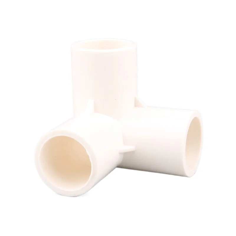 thumbnail image 1 of Accesorios de tubería de PVC blanco de 20/25/32 mm, codo recto, conector en T, adaptador de tubería de agua, juntas de 3, 4, 5 y 6 vías, 1 of 5