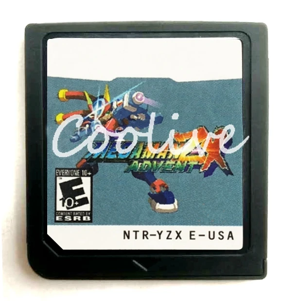 

Mega Man ZX Advent Video Game Accessories Compilation Cartridge Card for 64 bit Console US Cover