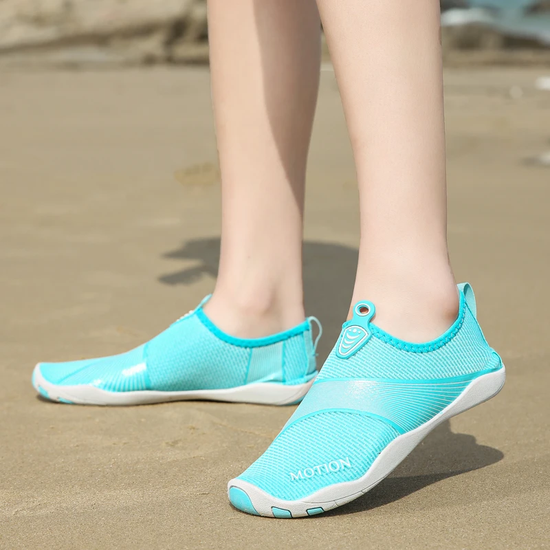 Men Women Comfortable Nonslip Upstream Aqua Shoes Quick Dry Seaside Trekking Wading Shoes Breathable Barefoot Beach Water
