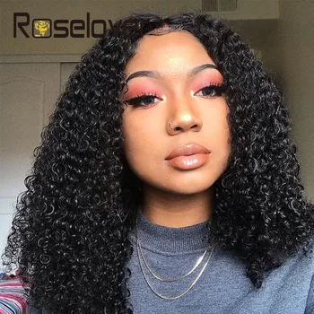 

4X4 Kinky Curly Short Bob Wig Human Hair Wigs 4x4 Brazilian Bob Lace Closure Wigs Pixie Cut Bob Curly Human Hair Wig For Women
