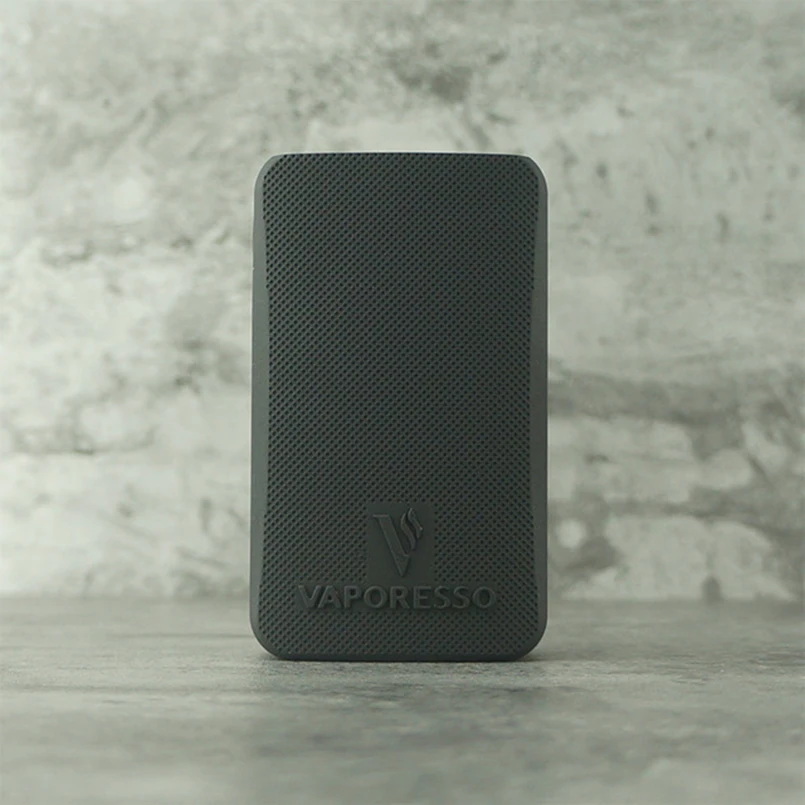 Текстурный чехол для Vaporesso GEN 220W TC Box MOD Vape силиконовый чехол с рукавом обертывание гель - Цвет: Black