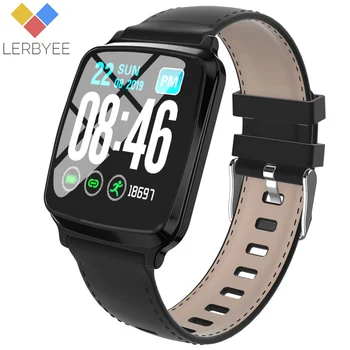 

Lerbyee Sport Fitness Watch M8 Music Control Heart Rate Monitor Smart Band Watch Blood Pressure Black Men Women Watch Running