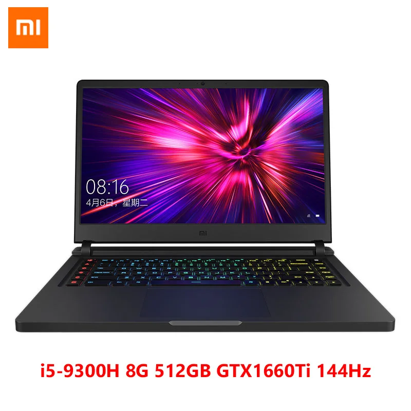 i5 8G 512G GTX1660Ti Xiaomi Mi игровой ноутбук 15,6 дюймов обновления i5 8G/i7 16G DDR4 1 ТБ SSD GTX1660Ti/RTX2060 NVIDIA 6 ГБ DDR6 144 Гц компьютер - Цвет: i5 8G 512G GTX1660Ti