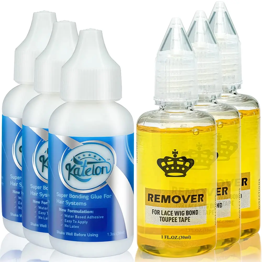 Katelon Wig Glue Bold Hold Strong Hold Lace Glue Waterproof Hair