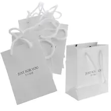 

5 Pcs Small Paper Gift Bag Kraft Bags for Jewelry Packaging Party Shopping