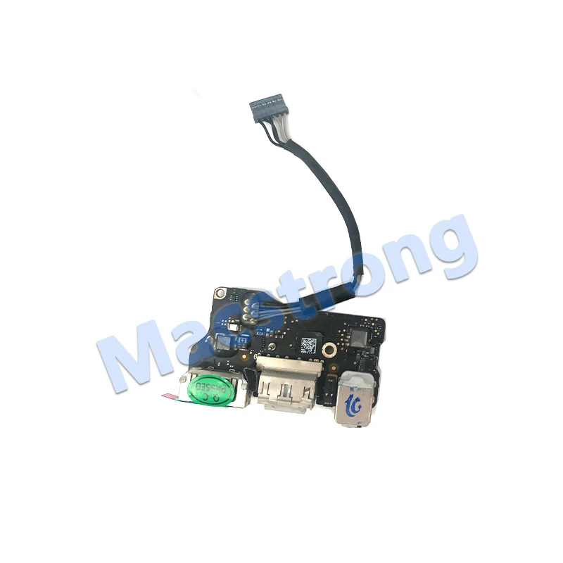 Original A1466 Power Jack Board para Macbook Air 13 A1466 i o Placa Usb Áudio 2012 com Cabo 821147-a 8203214-a - Imagem 5