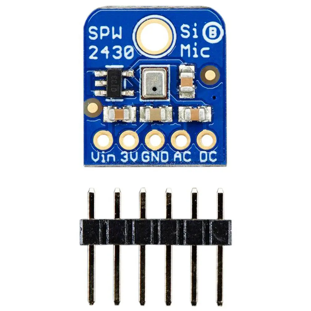 

Silicon MEMS Microphone SPW2430 Breakout Sound Detection Sensor Module Q42 Audio IC Development Tools