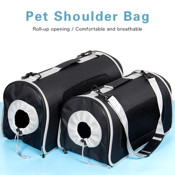 

Portable Dog Carrier Bag Puppy Cat Travel Bags Mesh Breathable Pet Handbag for Small Dog Cat Outdoor Tent Carrier Pets Handbag