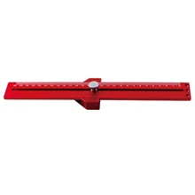 69HF règle de traçage Durable de type T avec échelle, outil de mesure de dessin de ligne en alliage d'aluminium