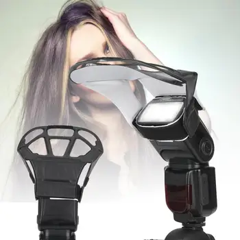 

photo studio Universal SLR Camera Top Flash Light Lamp Reflector Board Set Silver White Golden fotografia acessorioes new