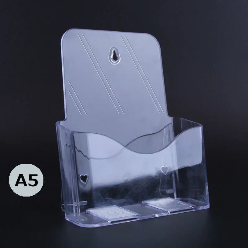 

A5 layer of flyer catalogue rack Acrylic display rack single-layer transparent plexiglass display box