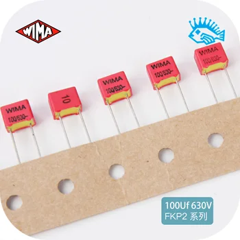 

5pcs/50pcs 100pF 630V FKP2 series Germany WIMA 101/n1/100p original all new copper feet