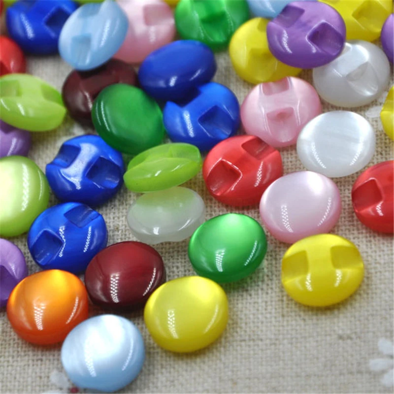 Melange De Boutons œil De Chat Lot De 100 Pieces De 12mm Artisanat Couture Bebe Pt Aliexpress