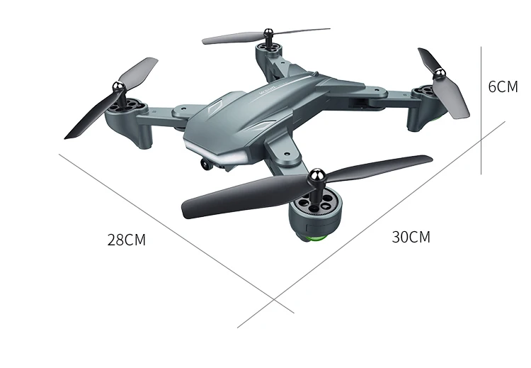 XS816 Радиоуправляемый Дрон оптический поток 4K Дрон с двойной камерой Wifi FPV Дрон управление жестом вертолет Квадрокоптер для детей