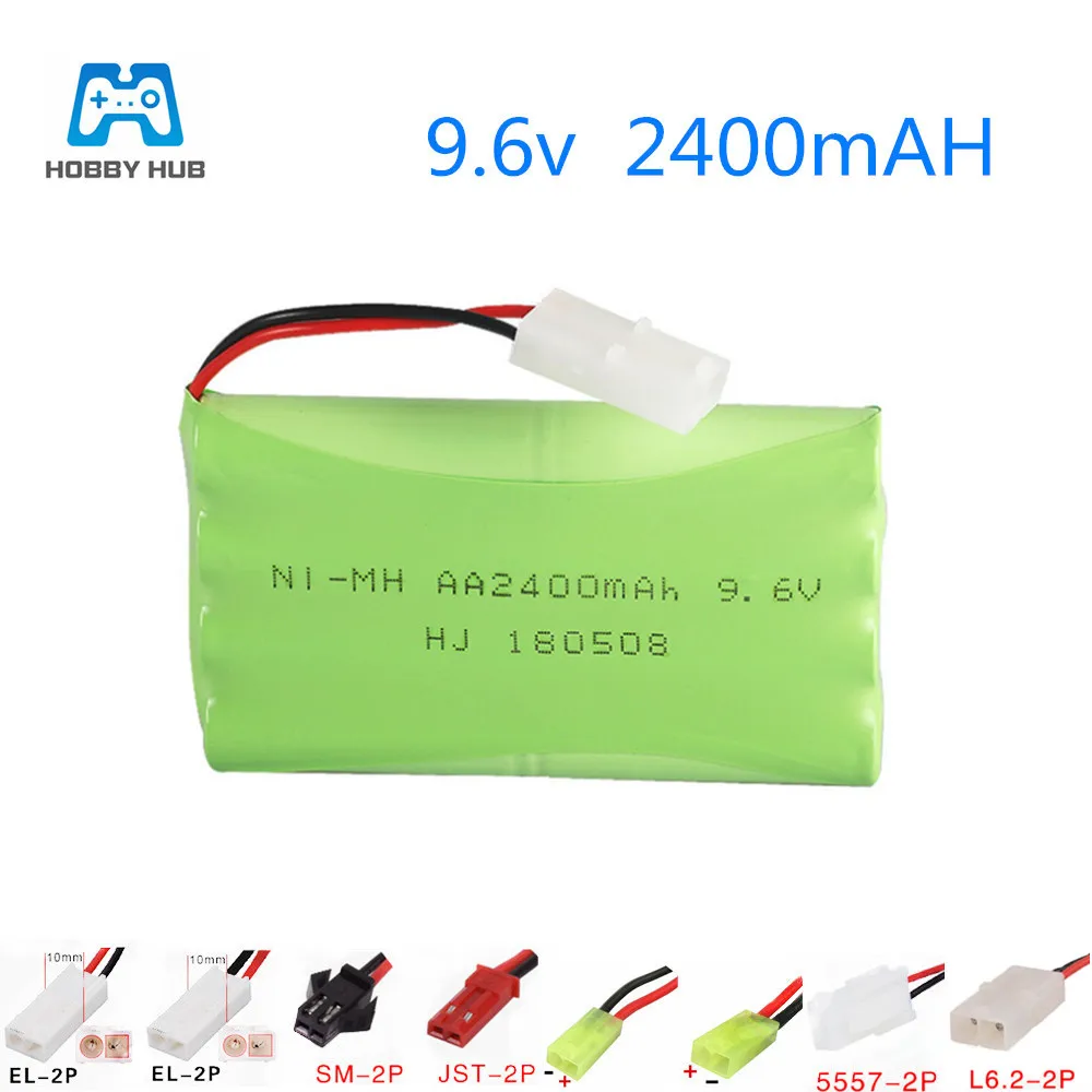 

9.6V 2400mAh nimh AA Battery for Remote Control Toys Electric toy lighting facilities AA 9.6 v 2400 mah Rechargeable battery