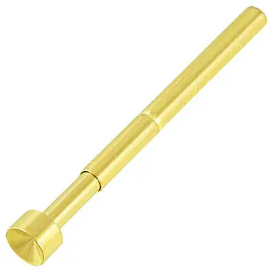 

100Pcs Concave Tip Spring Testing Probe Pins 4mm Diameter