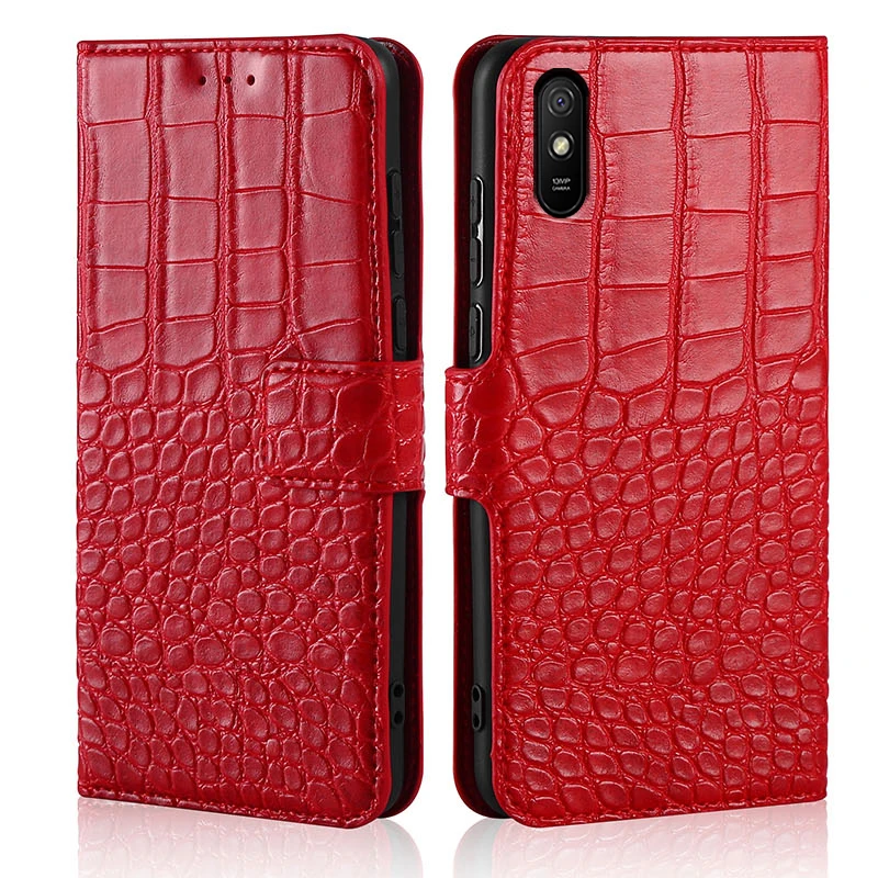 Xiaomi Redmi Note 3S 4 4x 4a 5 Plus 5a 6 9c 8 9 7 Pro Ốp Lưng Da Flip bao Da Dành Cho Redmi 6a K30pro 8a 7a 9a Lưng Giá Đỡ Điện Thoại 