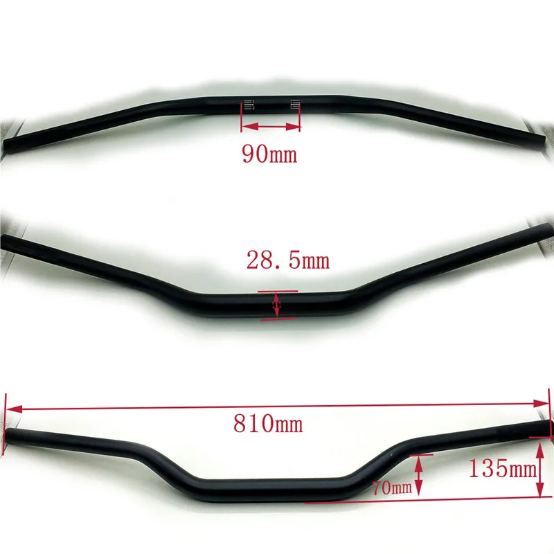 Комплект руля для мотоцикла и внедорожника 1/4 &quot28 мм|fat bar 28mm handlebars|handlebar 1&quotmotocross